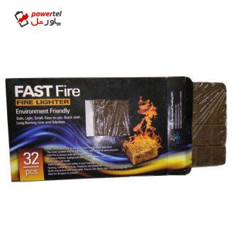 آتشزنه فست فایر مدل p2 بسته 32 عددی