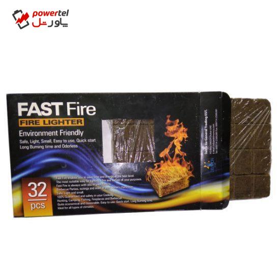 آتشزنه فست فایر مدل p2 بسته 32 عددی