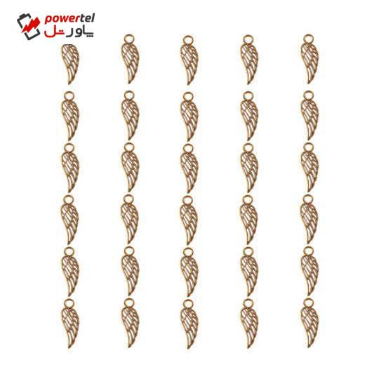 آویز دستبند نمدیکا طرح بال فرشته بسته 30 عددی