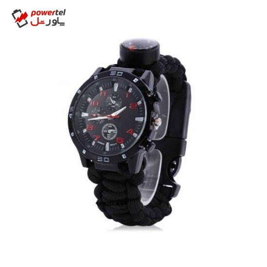 ابزار نجات طرح ساعت مچی مدل Paracord Watch