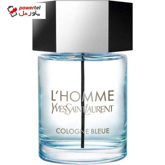 ادو تویلت مردانه ایو سن لوران مدل L'Homme Cologne Bleue حجم 100 میلی لیتر