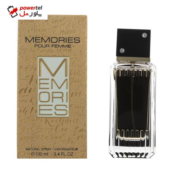 ادو پرفيوم زنانه فراگرنس ورد مدل Memories حجم 100 میلی لیتر