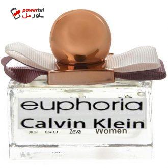ادو پرفیوم زنانه زوا مدل Euphoria Calvin Klein حجم 30 میلی لیتر