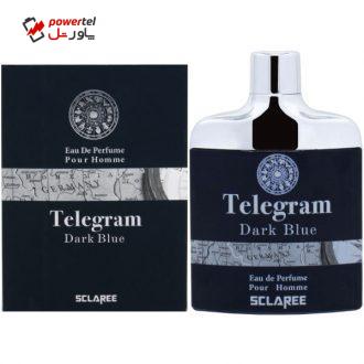 ادو پرفیوم مردانه اسکلاره مدل Telegram Dark Blue حجم 82 میلی لیتر