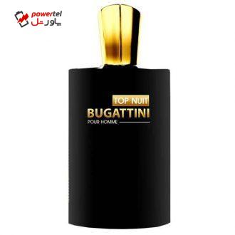 ادو پرفیوم مردانه بوگاتی مدل Bugattini Top Nuit حجم 80 میلی لیتر