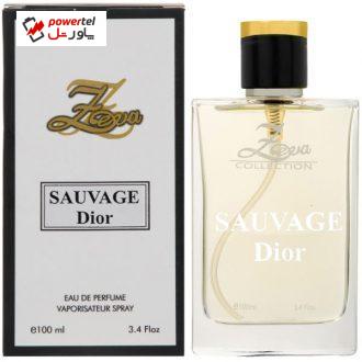 ادو پرفیوم مردانه زوا مدل Sauvage Dior حجم 100 میلی لیتر