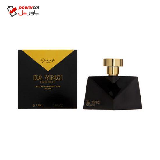 ادو پرفیوم مردانه ژک ساف مدل Da Vinci Dark Night حجم 75 میلی لیتر
