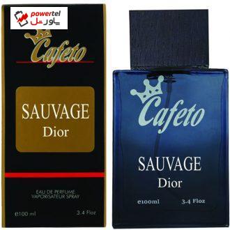 ادو پرفیوم مردانه کافه تو مدل SAUVAGE Dior حجم 100 میلی لیتر