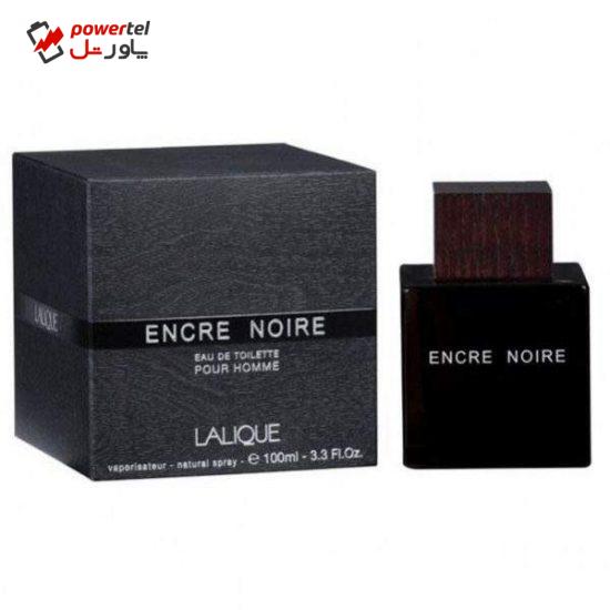 ادوتویلت مردانه لالیک مدل Encre Noire حجم ۱۰۰ میلی لیتر