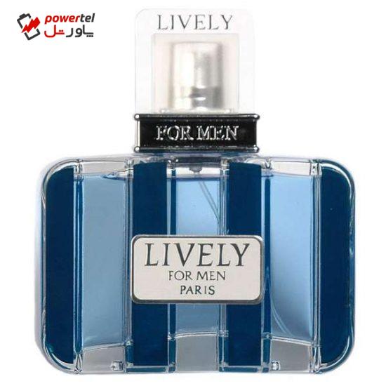 ادوتویلت مردانه پارسیس مدل Lively حجم 100 میلی لیتر