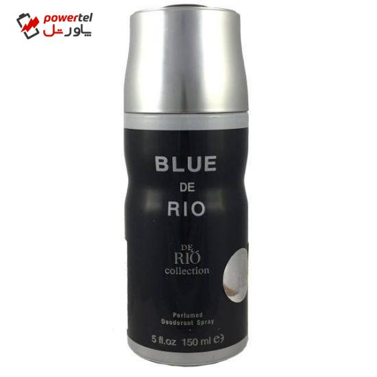 اسپری ضد تعریق مردانه ریو کالکشن مدل Rio Blue De Rio حجم 150ml