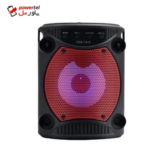 اسپیکر بلوتوثی قابل حمل مدل zqs-1418