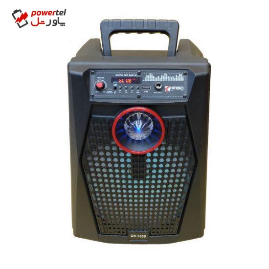 اسپیکر بلوتوثی قابل حمل کیمیسو مدل QS-3805