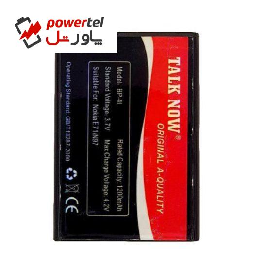 باتری موبایل مدل BP-4L ظرفیت 1200 میلی آمپر ساعت مناسب برای گوشی موبایل نوکیا N97