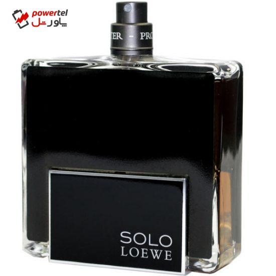 تستر ادو تویلت مردانه لووه مدل Solo Loewe Platinum حجم 100 میلی لیتر