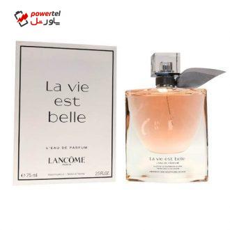 تستر ادو پرفیوم زنانه لانکوم مدل La Vie Est Belle L Eau de Parfum Intense حجم 75 میلی لیتر