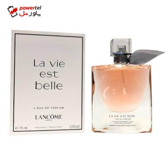 تستر ادو پرفیوم زنانه لانکوم مدل La Vie Est Belle L Eau de Parfum Intense حجم 75 میلی لیتر