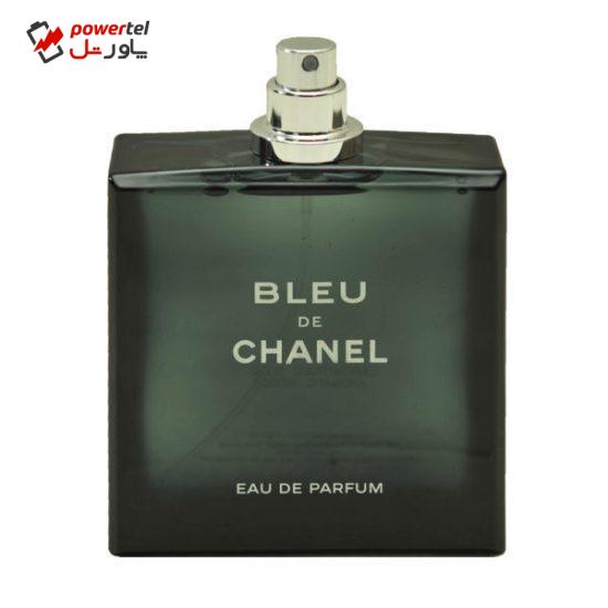 تستر ادو پرفیوم مردانه شانل مدل Bleu de Chanel Eau de Parfum حجم 100 میلی‌ لیتر