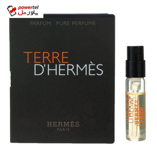 تستر ادو پرفیوم مردانه هرمس Terre dHermes حجم 1.5 میلی لیتر