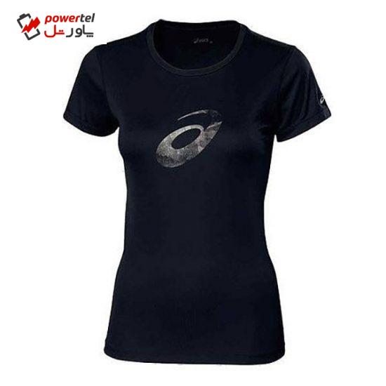 تی شرت آستین کوتاه ورزشی زنانه اسیکس مدل 110423-0904
