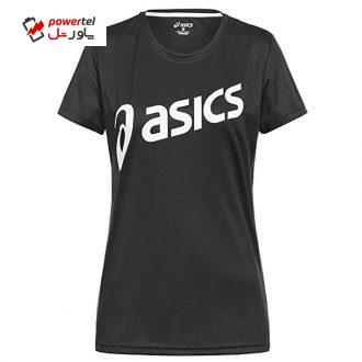 تی شرت آستین کوتاه ورزشی زنانه اسیکس مدل 134938-0904