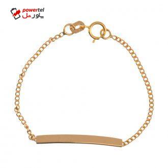 دستبند طلا 18 عیار دخترانه مایا ماهک مدل MB1050