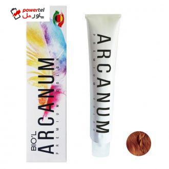 رنگ مو بیول مدل Arcanum شماره 6.84 حجم 120 میلی لیتر رنگ بلوند شکلاتی پرتغالی تیره