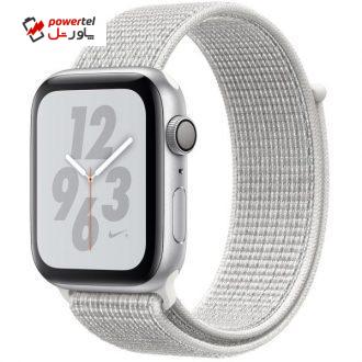 ساعت هوشمند اپل واچ سری 4 مدل 40mm Aluminum Case With Nike Sport Loop