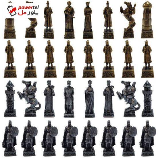 ست مهره شطرنج برتاریو مدل 9637
