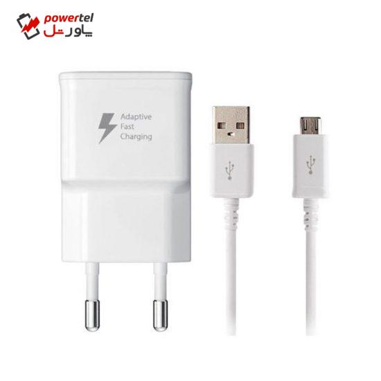 شارژر دیواری  مدل TA20EWE-EP به همراه کابل تبدیل microUSB