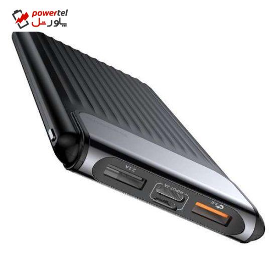 شارژر همراه باسئوس مدل PPYZ-C01 با ظرفیت 10000 میلی آمپر ساعت