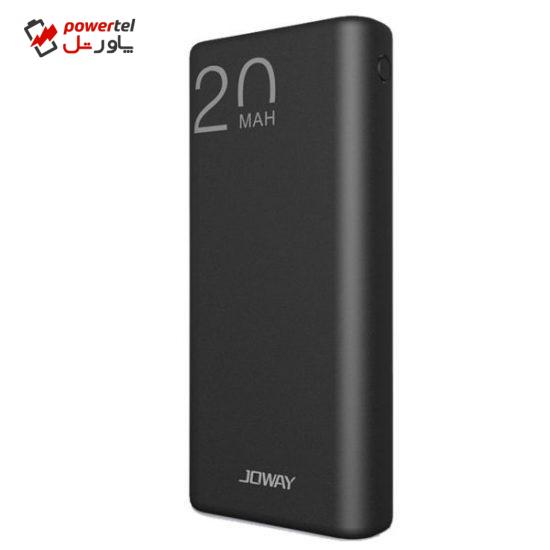 شارژر همراه جووی مدل JP-192 ظرفیت 20000 میلی آمپر ساعت