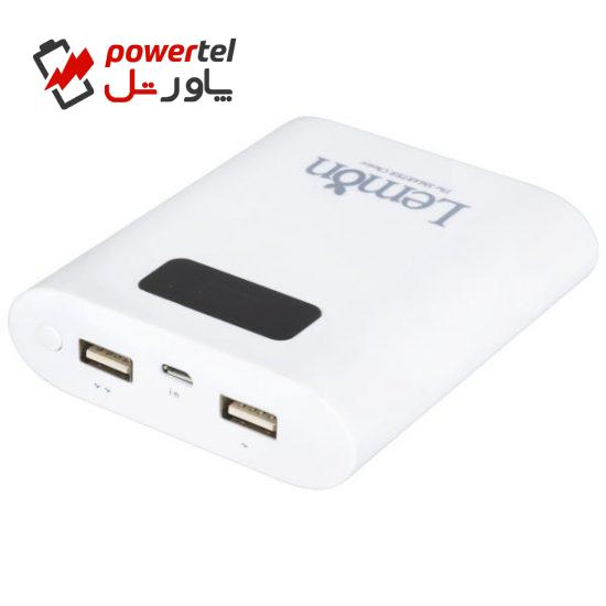 شارژر همراه لمون مدل CP2101i ظرفیت 10400میلی آمپر ساعت