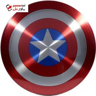شارژر همراه مدل Marvel Avengers Captain America Shield با ظرفیت 6800 میلی آمپر