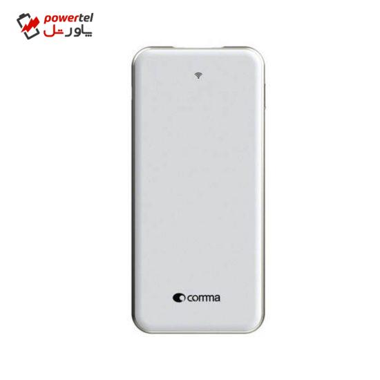 شارژر همراه و هارداکسترنال بی‌سیم comma مدل slimbox