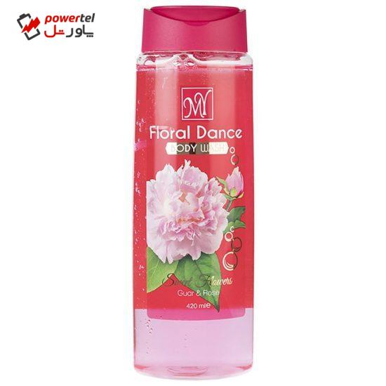 شامپو بدن مای مدل Floral Dance حجم 420 میلی لیتر