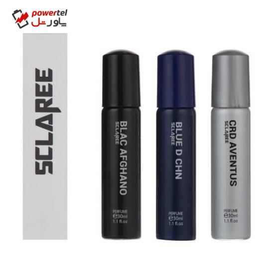 عطر جیبی مردانه اسکلاره بسته 3 عددی