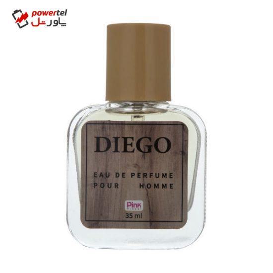 عطر جیبی مردانه پینک مدل Diego حجم 35 میلی لیتر