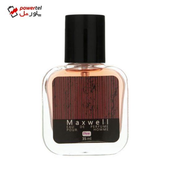 عطر جیبی مردانه پینک مدل Maxwell حجم 35 میلی لیتر