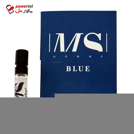 عطرجیبی مردانه مارکو سروسی مدل MS blue حجم 1.5 میلی لیتر