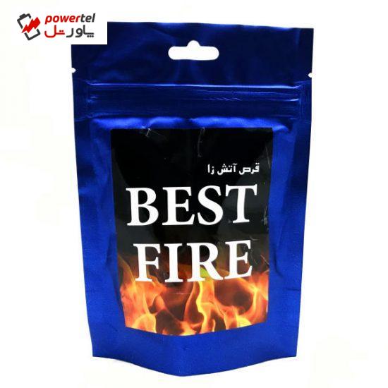 قرص آتش زا مدل BEST FIRE بسته ۳۰ عددی