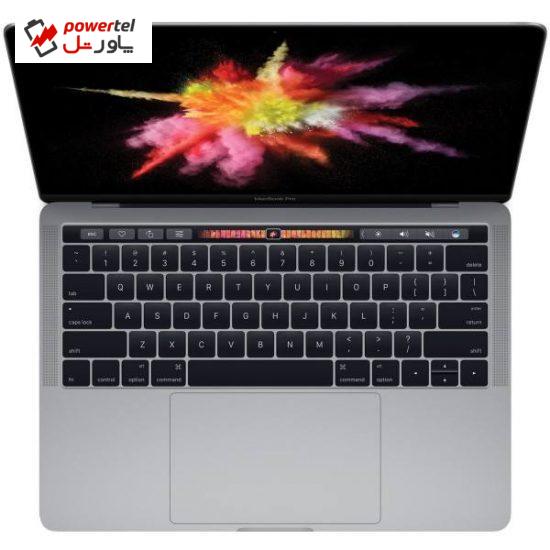 لپ تاپ 13 اینچی اپل مدل MacBook Pro MPXV2 2017 همراه با تاچ بار