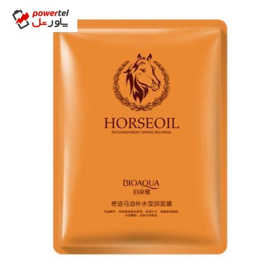 ماسک صورت بایو آکوا مدل Horseoil وزن 30 گرم