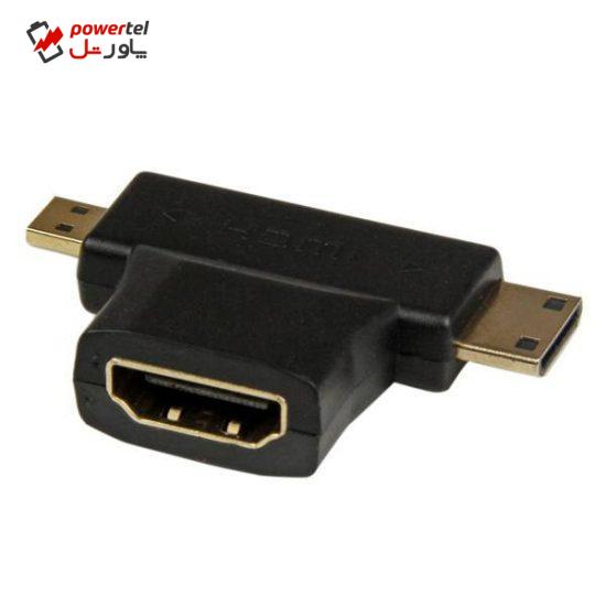 مبدل MINI HDMI،MICRO HDMI به HDMI به  مدل A-3
