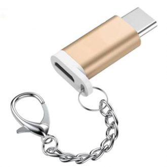 مبدل Micro USB به Type-C  ریمکس مدل KEYCHAIN-231