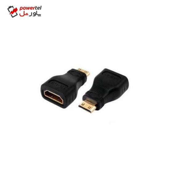 مبدل Mini HDMI به HDMI دی-نت مدل F