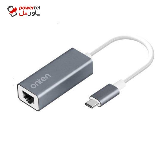 مبدل USB-C به LAN اونتن مدل OTN-9598