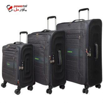 مجموعه سه عددی چمدان امریکن توریستر مدل 700348 – 46G