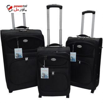 مجموعه سه عددی چمدان تاپ استار مدل t3