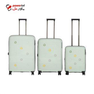 مجموعه سه عددی چمدان جنوا مدل GFC480